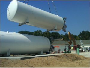 Horizontal GreensandPlus Filter and Degasifier System in New England